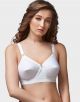 Trylo Krutika is a full cup bra ideal for bigger cups sizes, made from 100%  Cotton fabric. It offers two part cups for natural bust shape