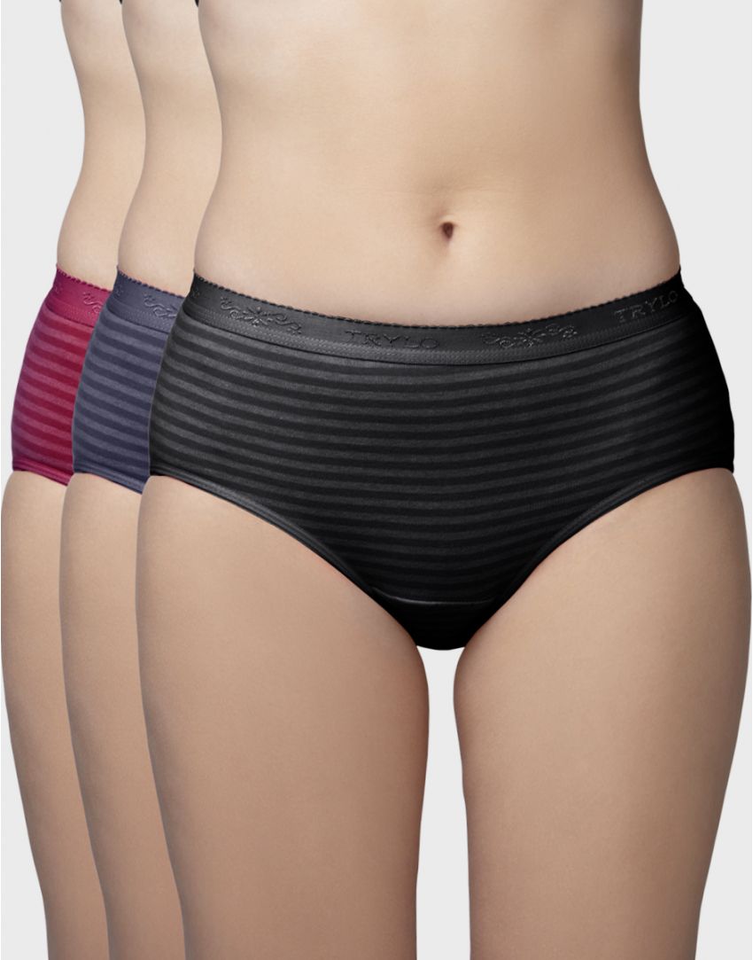 Order Bra Online - Buy Push Up Bra - Bra Sizes - YIKING D Panties Pack of 3  - Trylo